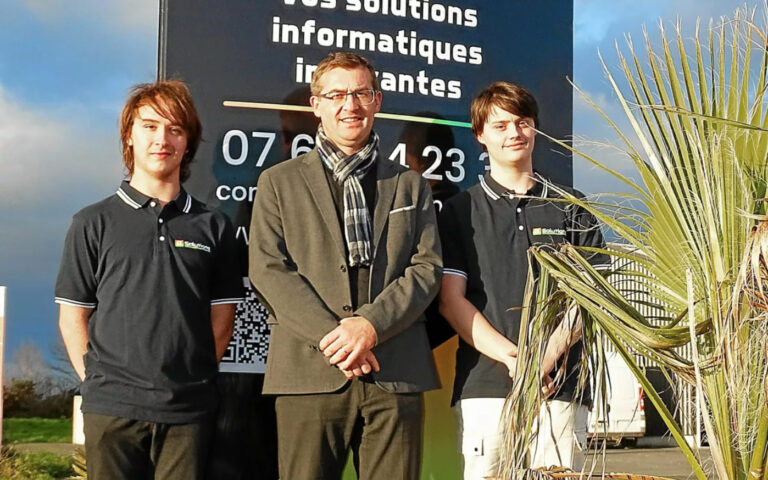 IT-Solutions a emménagé zone des Écoles, à Plounévézel