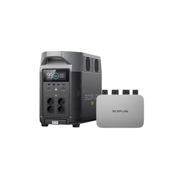 Pack Batterie Delta Pro + Micro-Onduleur Power Stream